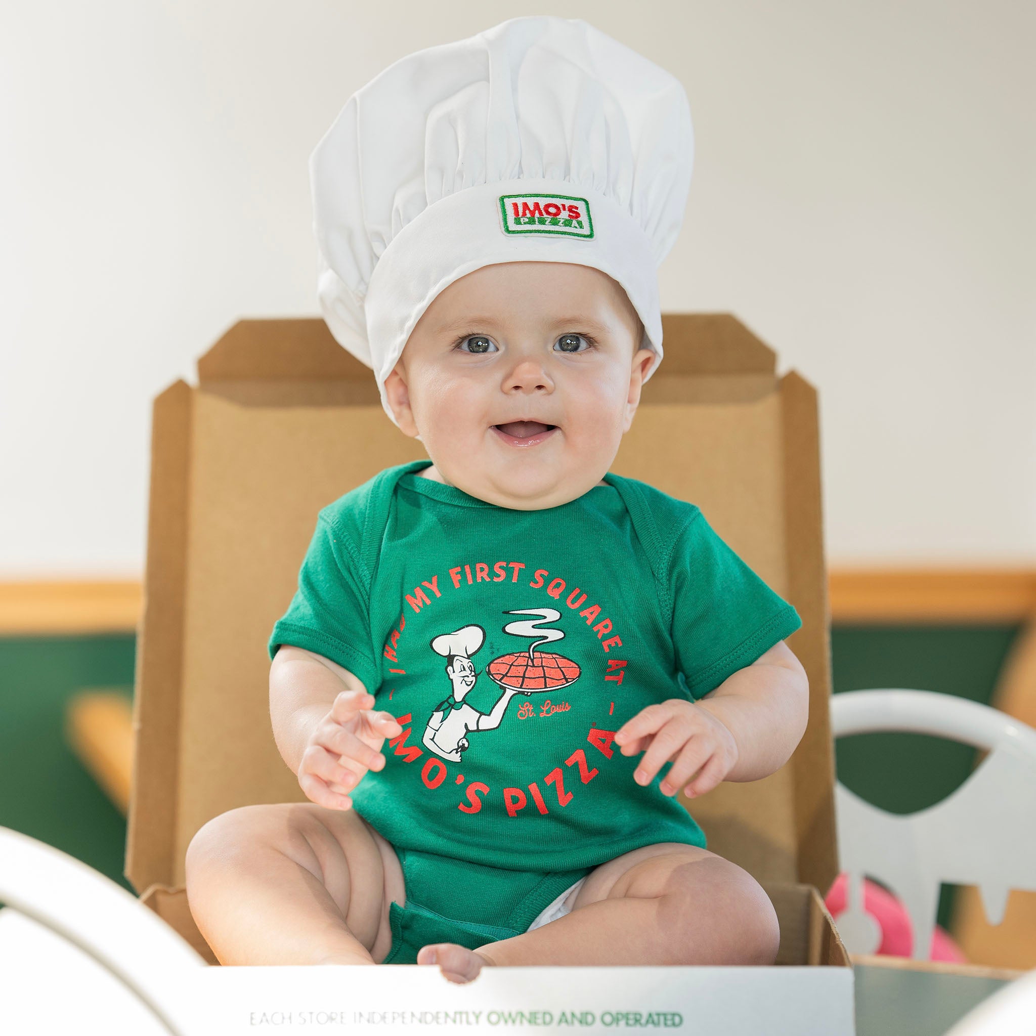 Imo's Pizza Baby Onesie