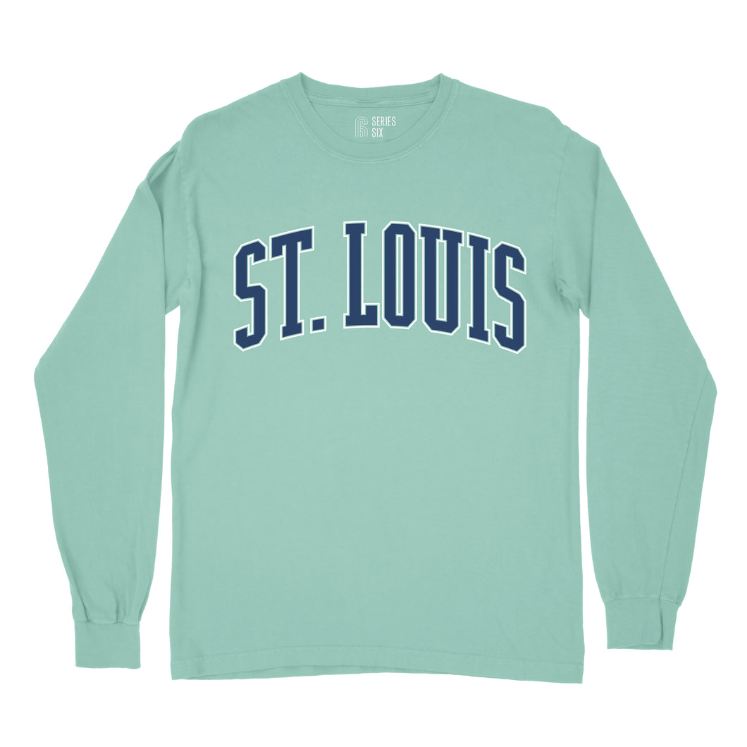 St. Louis Puff Unisex Long Sleeve T-Shirt - Mint