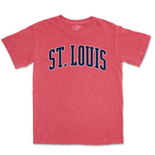 Load image into Gallery viewer, St. Louis Puff Unisex Short Sleeve T-Shirt - Red
