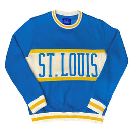 St. Louis Script Hooded Cropped Sweatshirt – Series Six