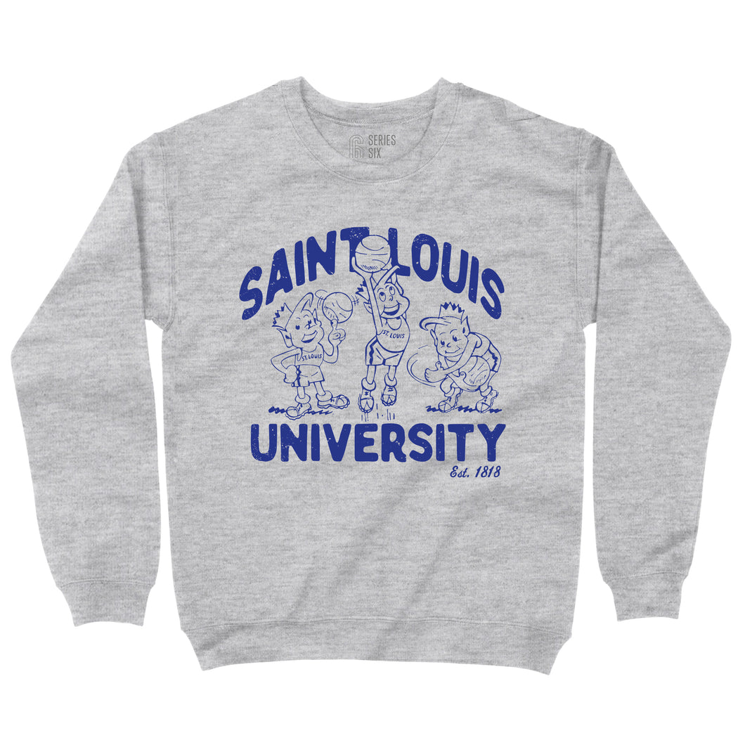 SLU Vintage Basketball Unisex Crewneck Sweatshirt