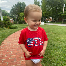 Load image into Gallery viewer, STL American Flag Toddler T-Shirt
