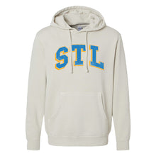 Load image into Gallery viewer, STL Curved Unisex Hooded Sweatshirt
