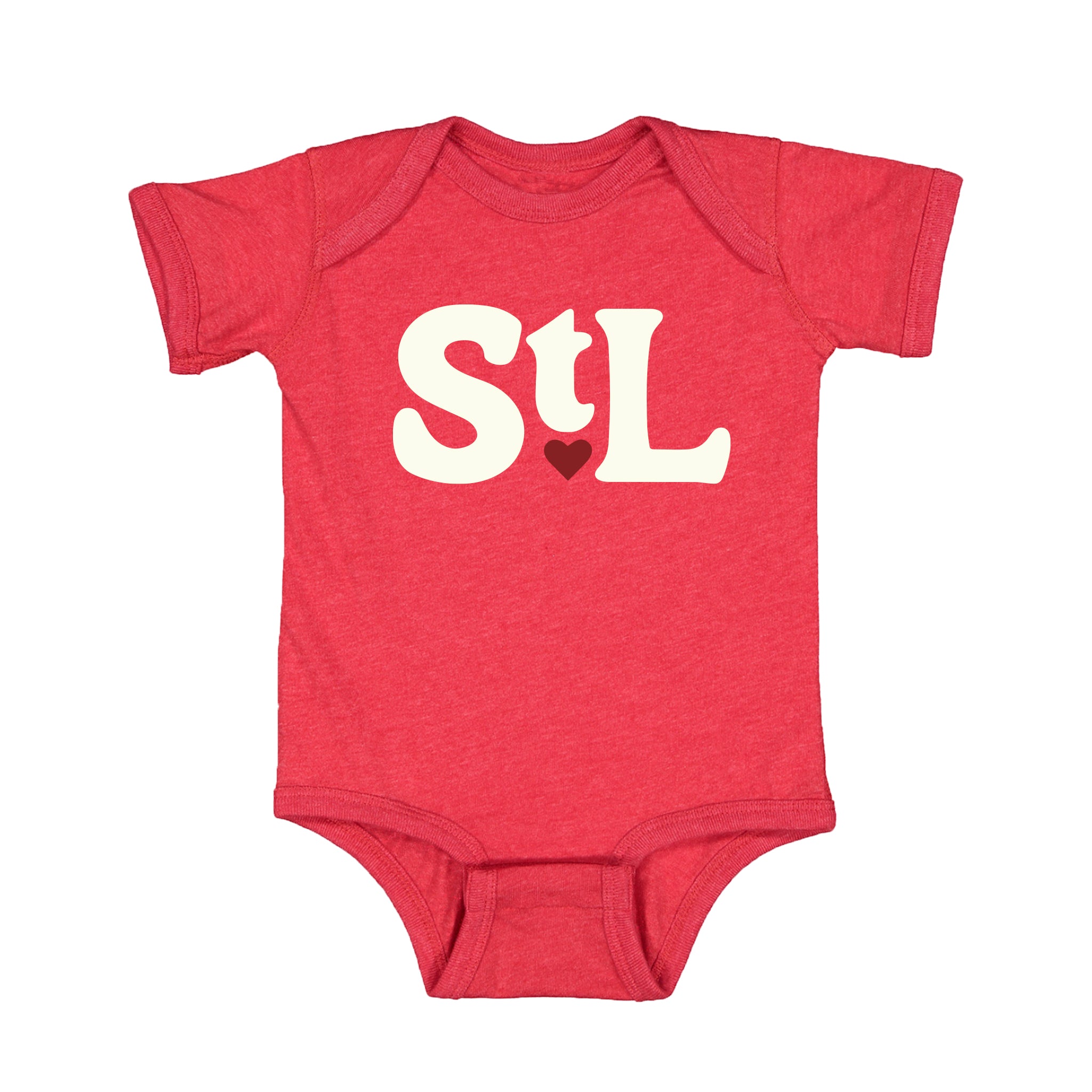 STL Heart Baby Onesie – Series Six