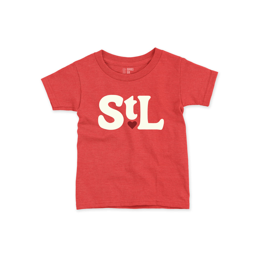 STL Heart Toddler + Youth T-Shirt