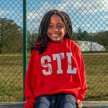 Load image into Gallery viewer, STL Stitches Youth Crewneck Sweatshirt
