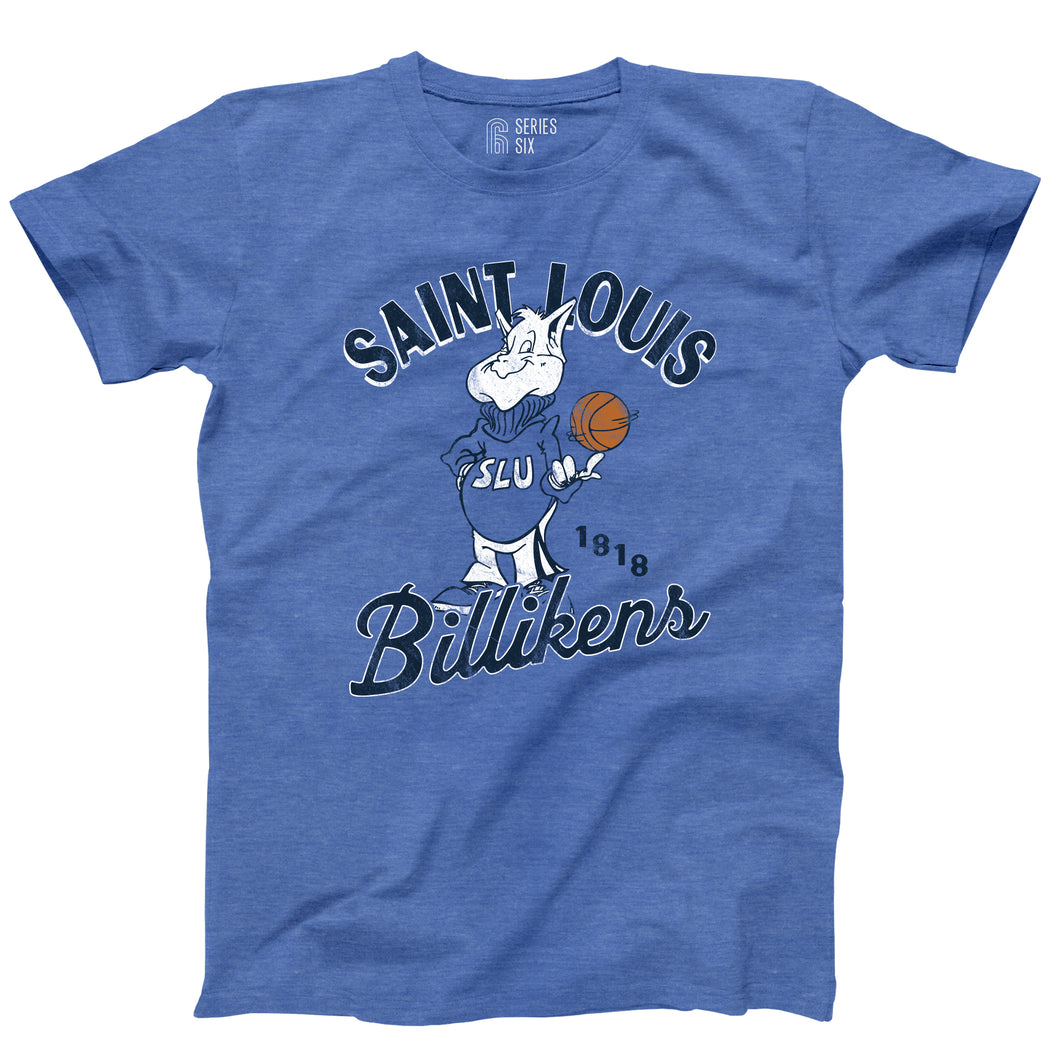 SLU Billikens Basketball Unisex Short Sleeve T-Shirt