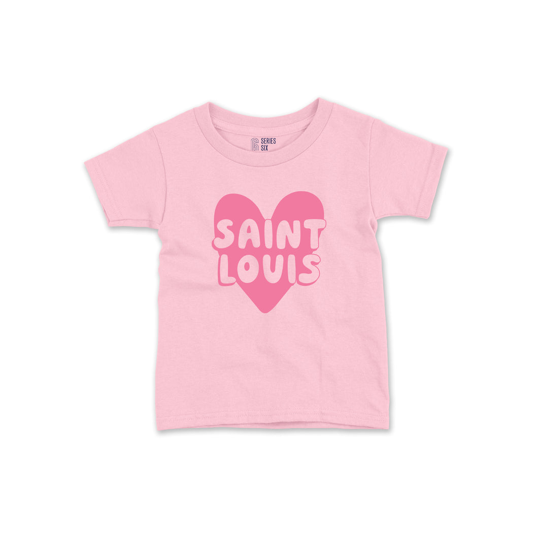 Saint Louis Heart Toddler T-Shirt