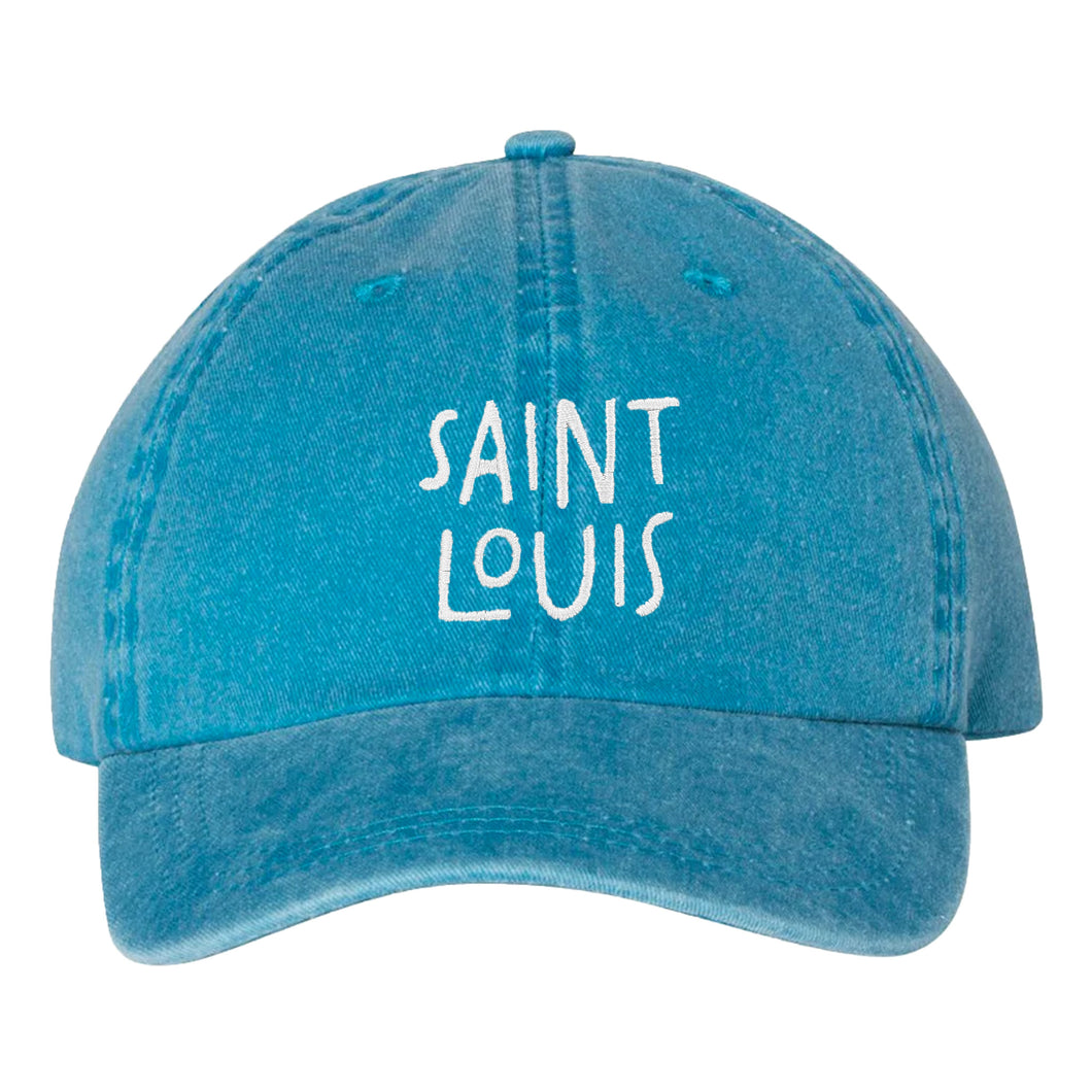 Saint Louis Unisex Hat - Turquoise