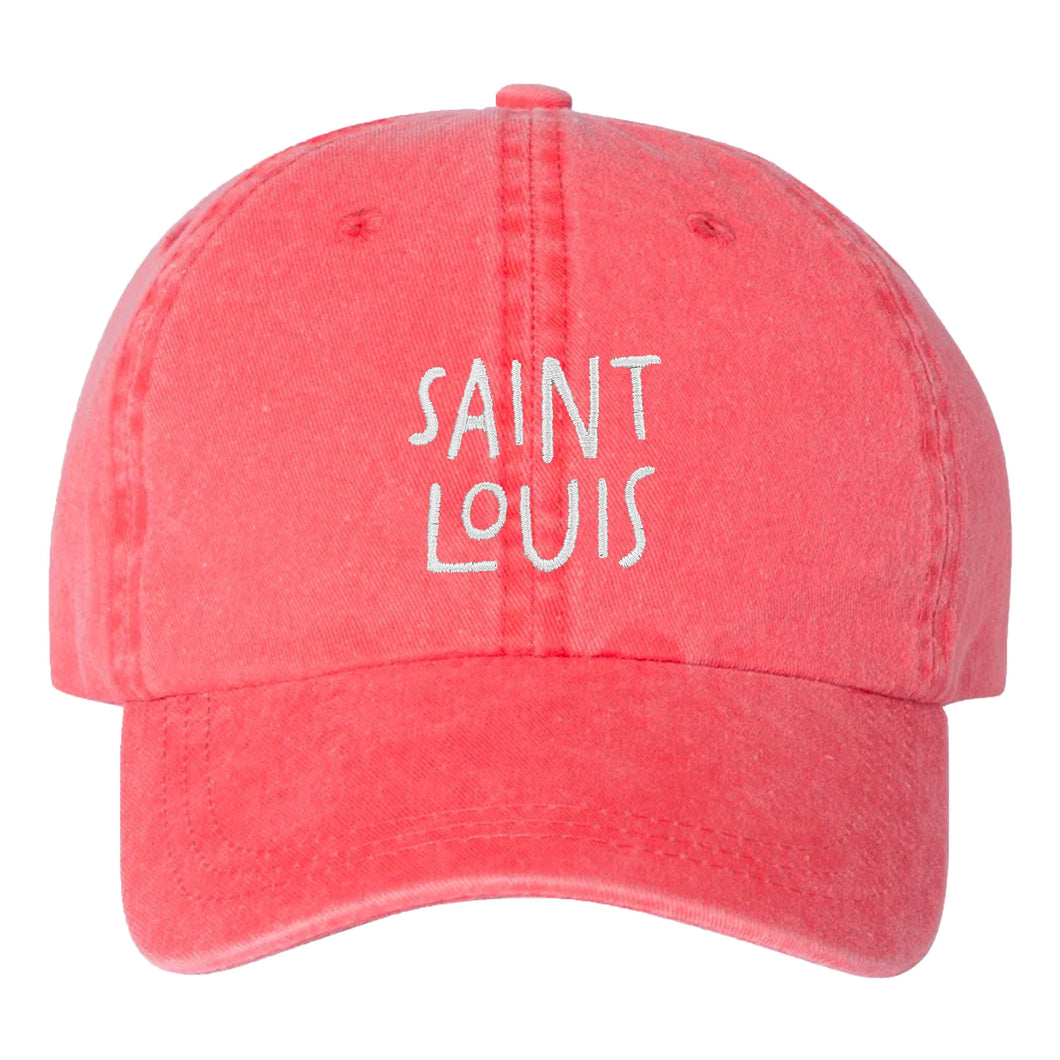 Saint Louis Unisex Hat - Coral