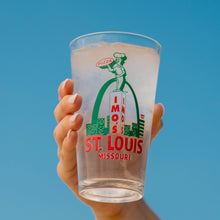 Load image into Gallery viewer, Imo&#39;s Pizza Arch 16oz Pint Glass
