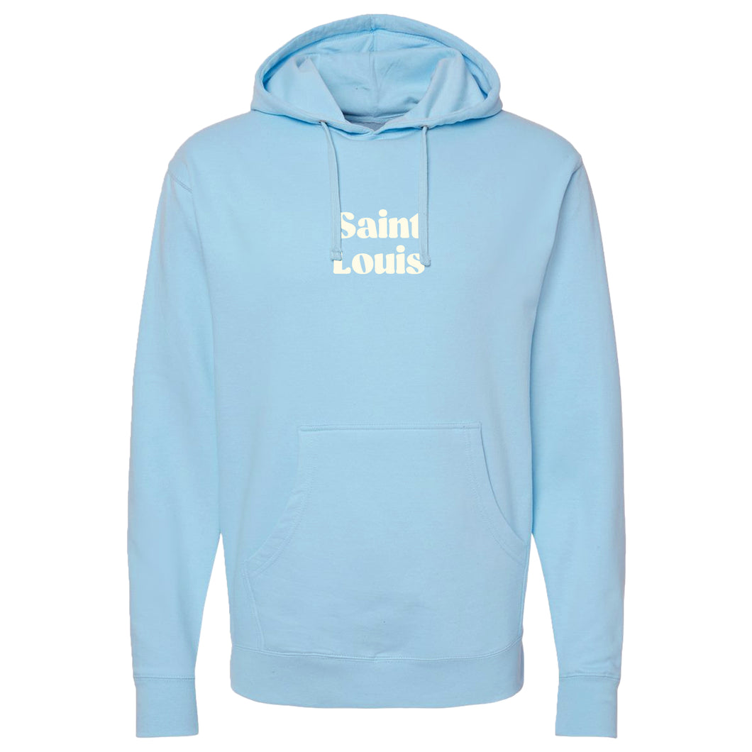 Saint Louis Puff Unisex Hooded Sweatshirt