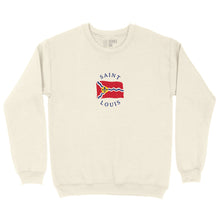 Load image into Gallery viewer, St. Louis Wavy Flag Unisex Sweatshirt
