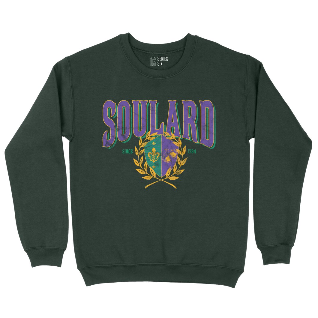 Soulard Collegiate Mardi Gras Crewneck Unisex Sweatshirt