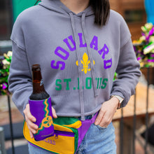 Load image into Gallery viewer, Soulard St. Louis Hooded Cropped Sweatshirt
