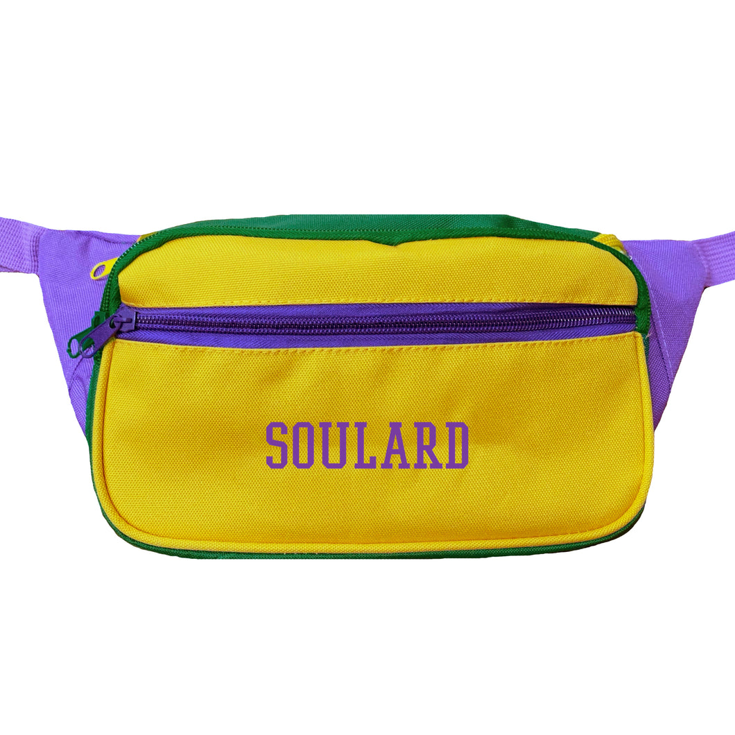 Soulard Mardi Gras Color Block Fanny Pack