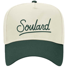 Load image into Gallery viewer, Soulard Script Embroidered Structured Snapback Hat
