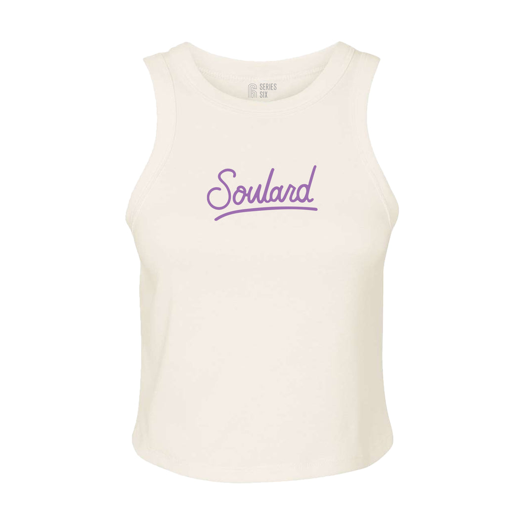 Soulard Script Cropped Tank Top