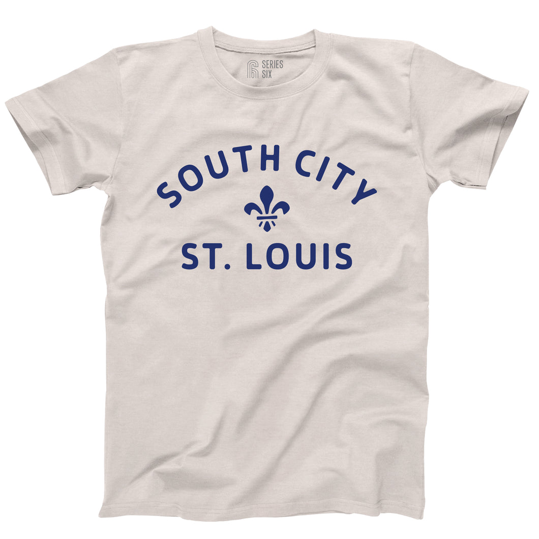 South City Fleur de Lis Unisex Short Sleeve T-Shirt