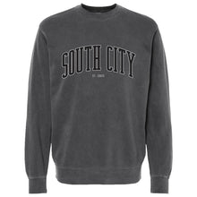 Load image into Gallery viewer, South City St. Louis Puff Crewneck Unisex Sweatshirt - Charcoal
