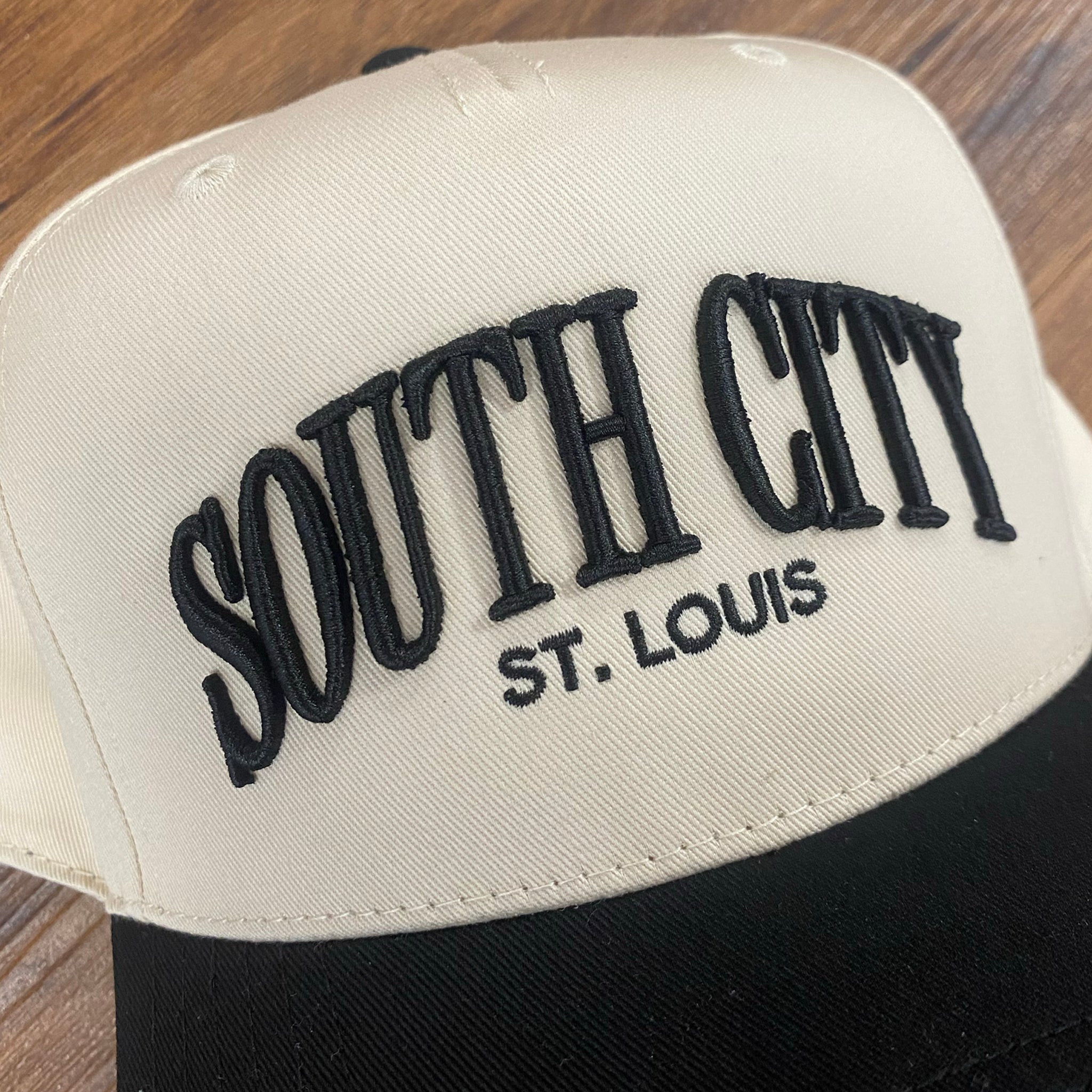 South City St. Louis Puff Embroidered Structured Snapback Hat – Series Six