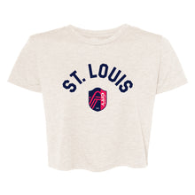 Load image into Gallery viewer, St. Louis CITY SC Classic Crest Cropped T-Shirt
