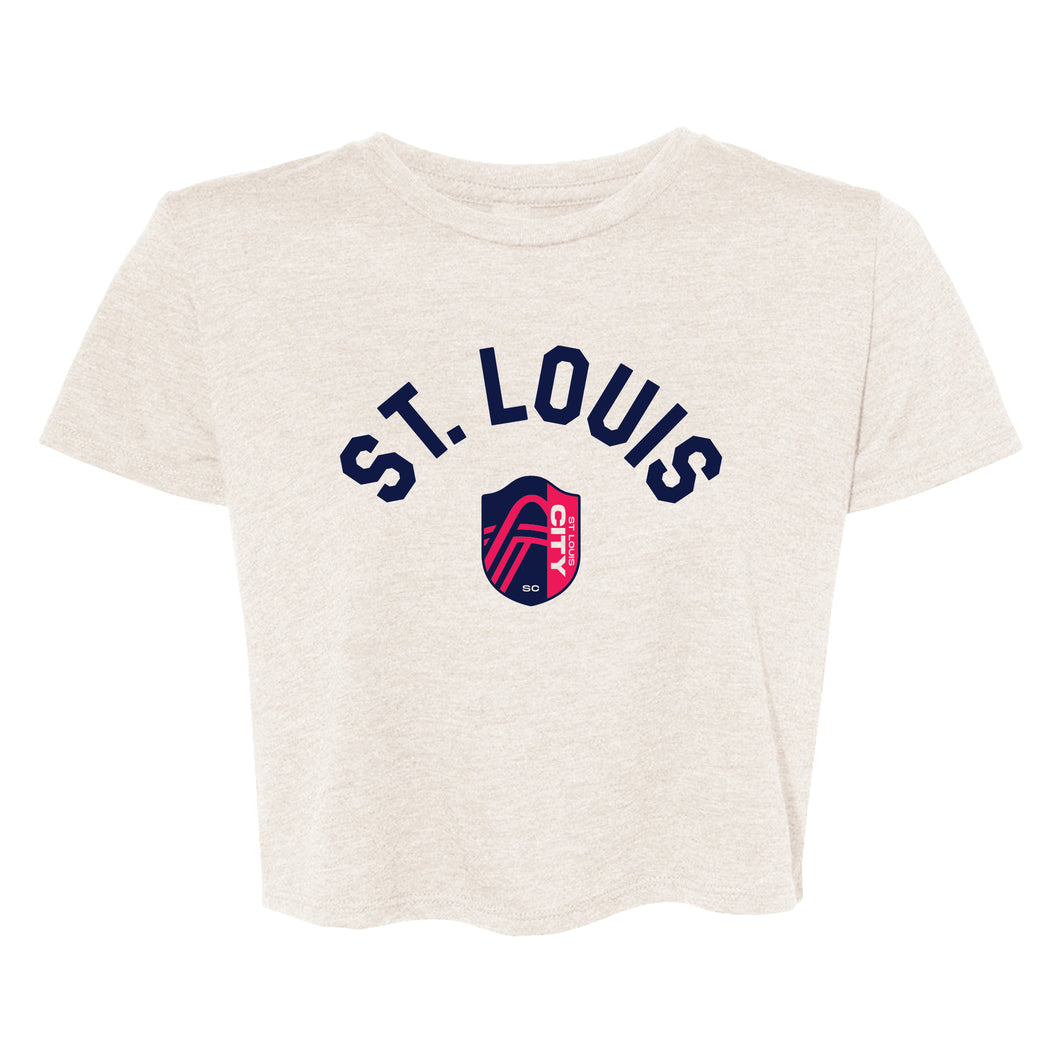 St. Louis CITY SC Classic Crest Cropped T-Shirt