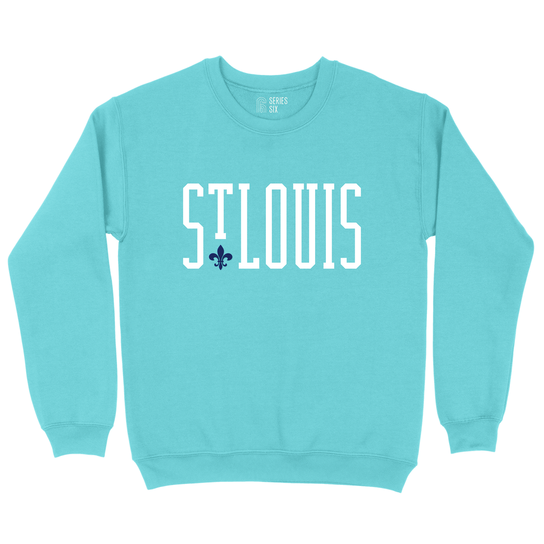 St. Louis Fleur de Lis Crewneck Unisex Sweatshirt