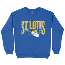 Load image into Gallery viewer, St. Louis Hockey Stick Unisex Crewneck Sweatshirt
