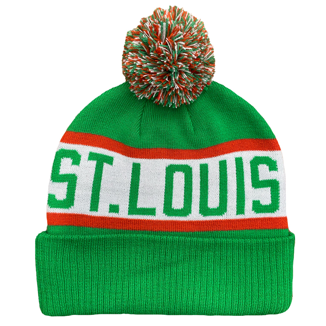 St. Louis Irish Unisex Beanie with Pom Pom