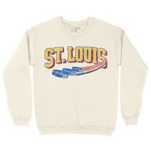 Load image into Gallery viewer, St. Louis Retro Swoosh Unisex Crewneck Sweatshirt
