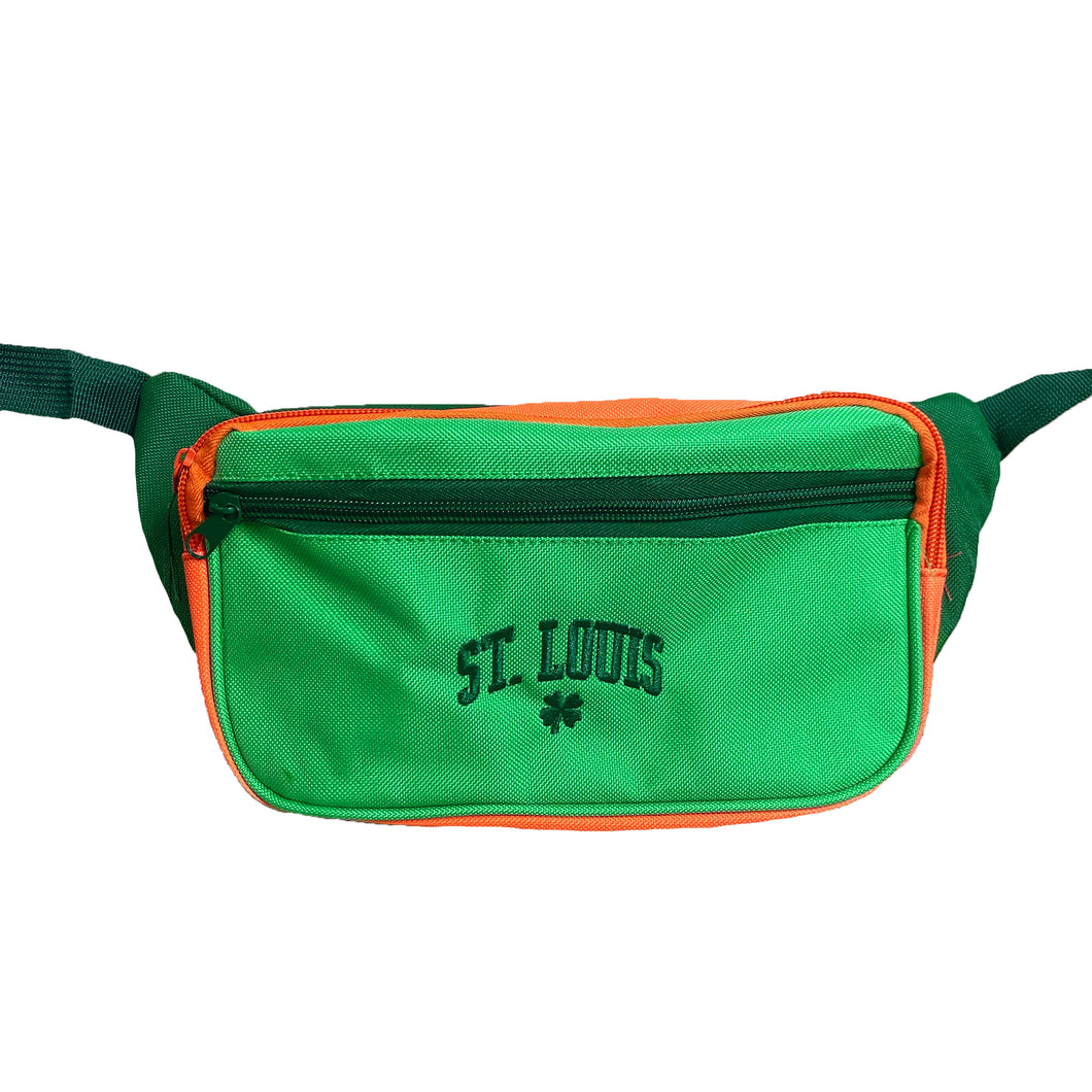 St. Louis St. Patrick's Day Color Block Fanny Pack