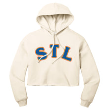Load image into Gallery viewer, STL Throwback Hooded Cropped Sweatshirt
