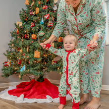 Load image into Gallery viewer, St. Louis Holiday Icons Baby Onesie Sleeper
