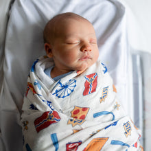Load image into Gallery viewer, St. Louis Icons Baby Swaddle
