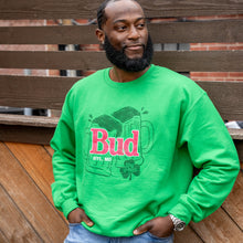 Load image into Gallery viewer, Budweiser St. Patrick's Day Unisex Crewneck Sweatshirt
