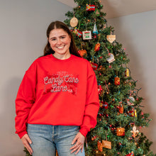 Load image into Gallery viewer, Candy Cane Lane Crewneck Unisex Sweatshirt
