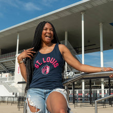 Load image into Gallery viewer, St. Louis CITY SC Classic Crest Ladies Racerback Tank Top
