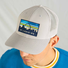 Load image into Gallery viewer, Classic Skyline Patch Snapback Trucker Hat
