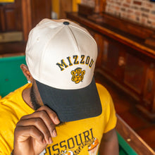 Load image into Gallery viewer, Mizzou Truman Embroidered Structured Snapback Hat

