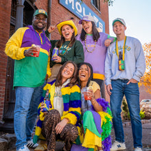 Load image into Gallery viewer, St. Louis Mardi Gras Cropped Raglan T-Shirt
