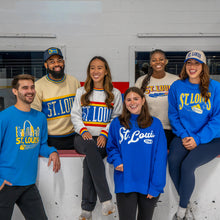 Load image into Gallery viewer, St. Louis 1764 Mock-Neck Unisex Sweatshirt - Royal

