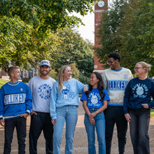 Load image into Gallery viewer, SLU Go Bills Unisex Crewneck Sweatshirt - Light Blue
