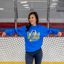 Load image into Gallery viewer, St. Louis Hockey Skyline Unisex Crewneck Sweatshirt
