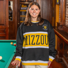 Load image into Gallery viewer, Mizzou Color Block Crewneck Unisex Sweatshirt
