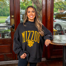 Load image into Gallery viewer, Mizzou Mock-Neck Unisex Sweatshirt
