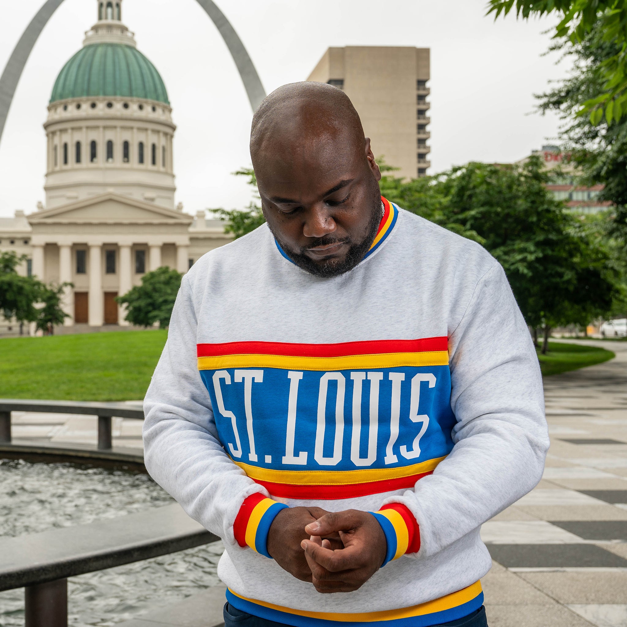 Retro Color Block Crewneck Unisex Sweatshirt – Series Six