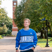 Load image into Gallery viewer, SLU Billikens Color Block Crewneck Unisex Sweatshirt - Royal
