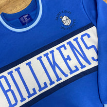Load image into Gallery viewer, SLU Billikens Color Block Crewneck Unisex Sweatshirt - Royal
