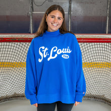 Load image into Gallery viewer, St. Louis 1764 Mock-Neck Unisex Sweatshirt - Royal
